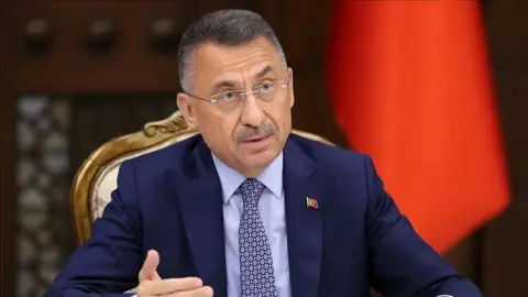 Cumhurbaşkanı Yardımcısı Oktay: ABD’nin GKRY’ye Yönelik Silah Ambargolarını Kaldırması Bölgesel Barışı Zehirlemekte