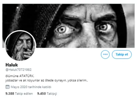 '@Haluk70721982 Hesabı Mahalleden Biri miydi?