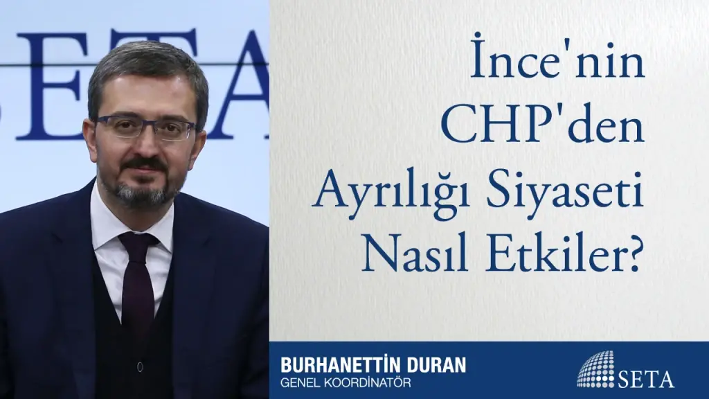 İnce’nin CHP’den Ayrılığı Siyaseti Nasıl Etkiler?