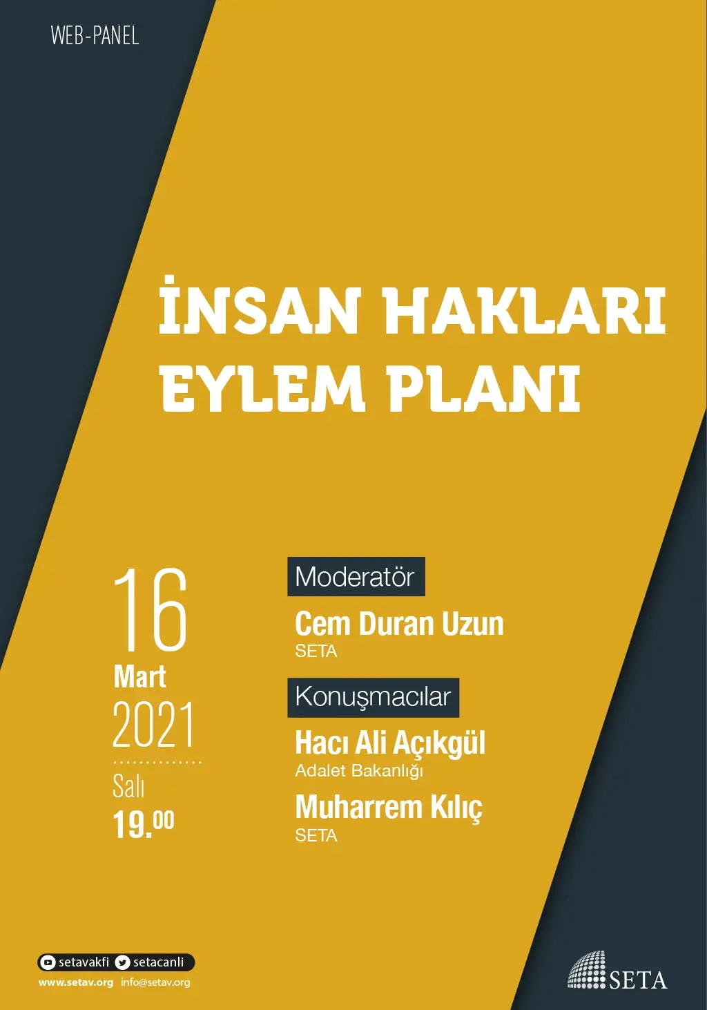 Web Panel: İnsan Hakları Eylem Planı