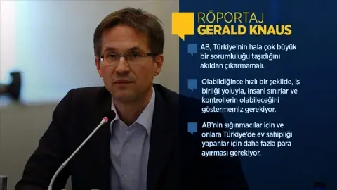Knaus: AB ve Türkiye Yenilenmiş Bir Mutabakatla Mülteciler Konusunda Dünyaya Örnek Olmalı