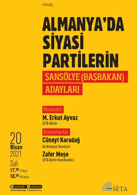 Web Panel: Almanya’da Siyasi Partilerin Şansölye (Başbakan) Adayları