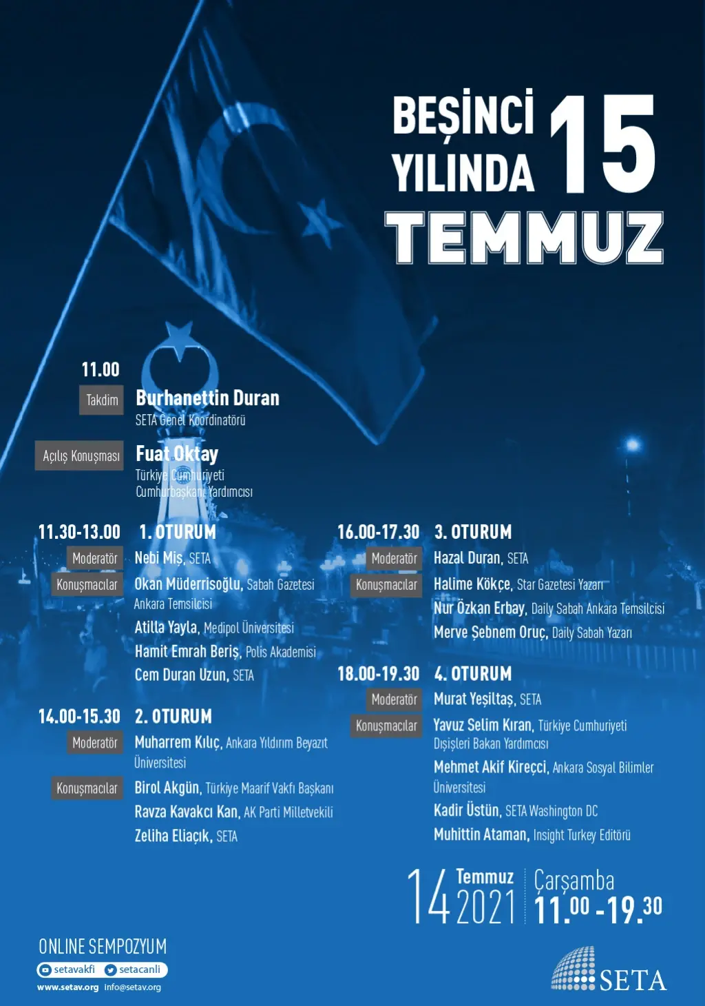 Sempozyum: Beşinci Yılında 15 Temmuz