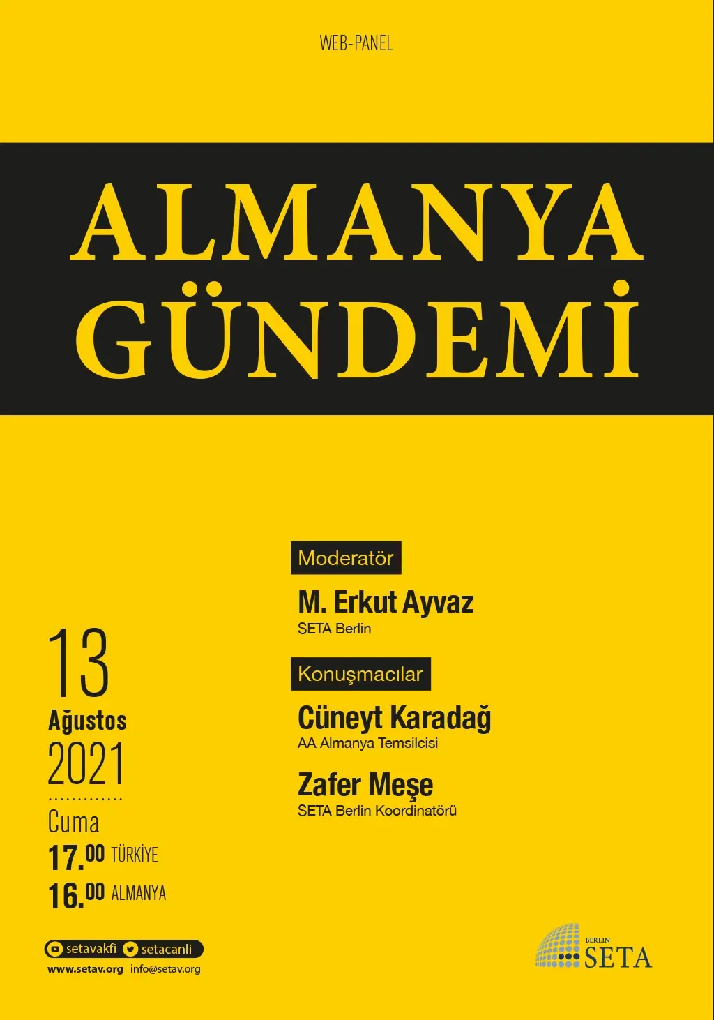 Web Panel: Almanya Gündemi