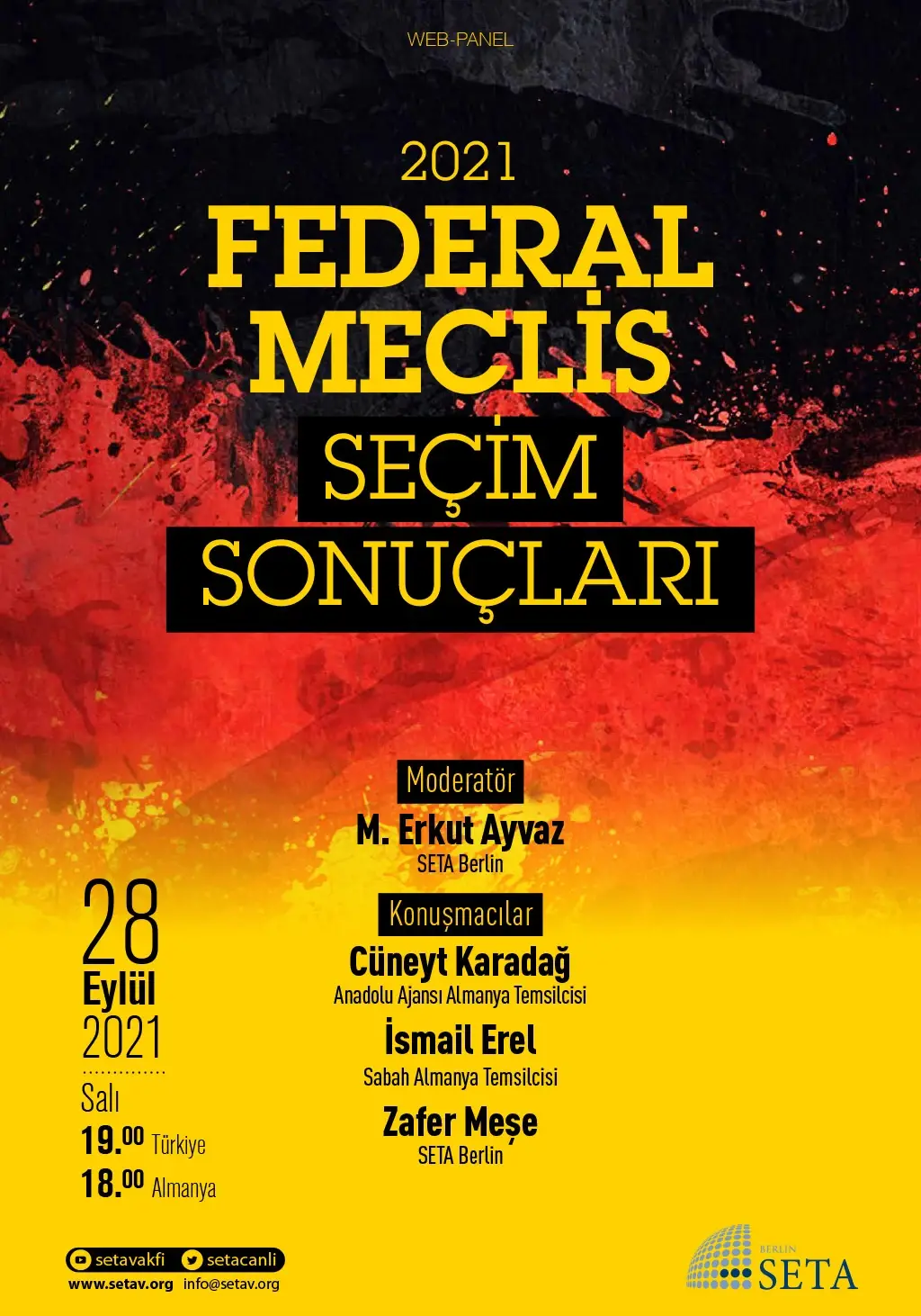 Web Panel: 2021 Federal Meclis Seçim Sonuçları