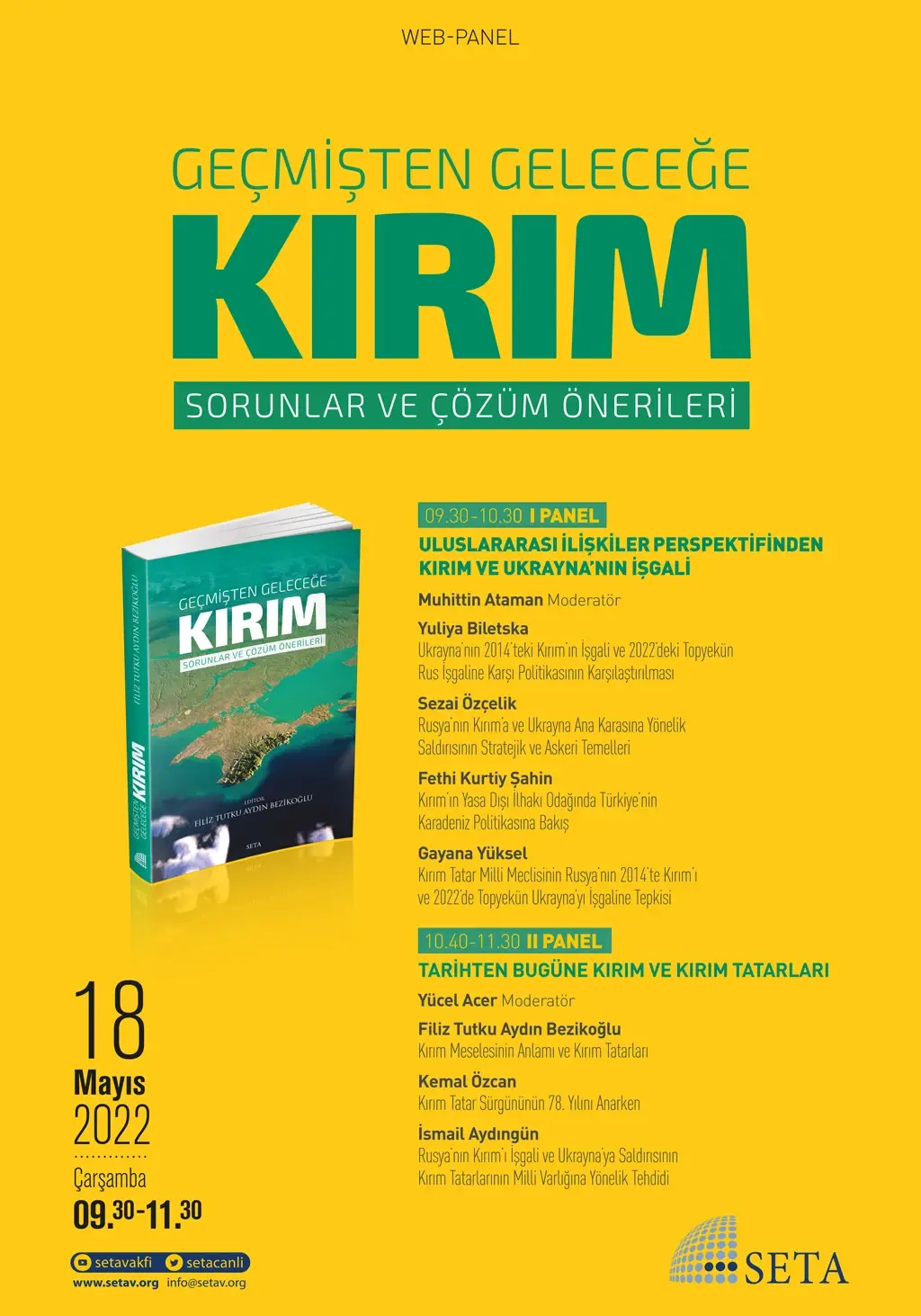 Web Panel: Geçmişten Geleceğe Kırım | Sorunlar ve Çözüm Önerileri