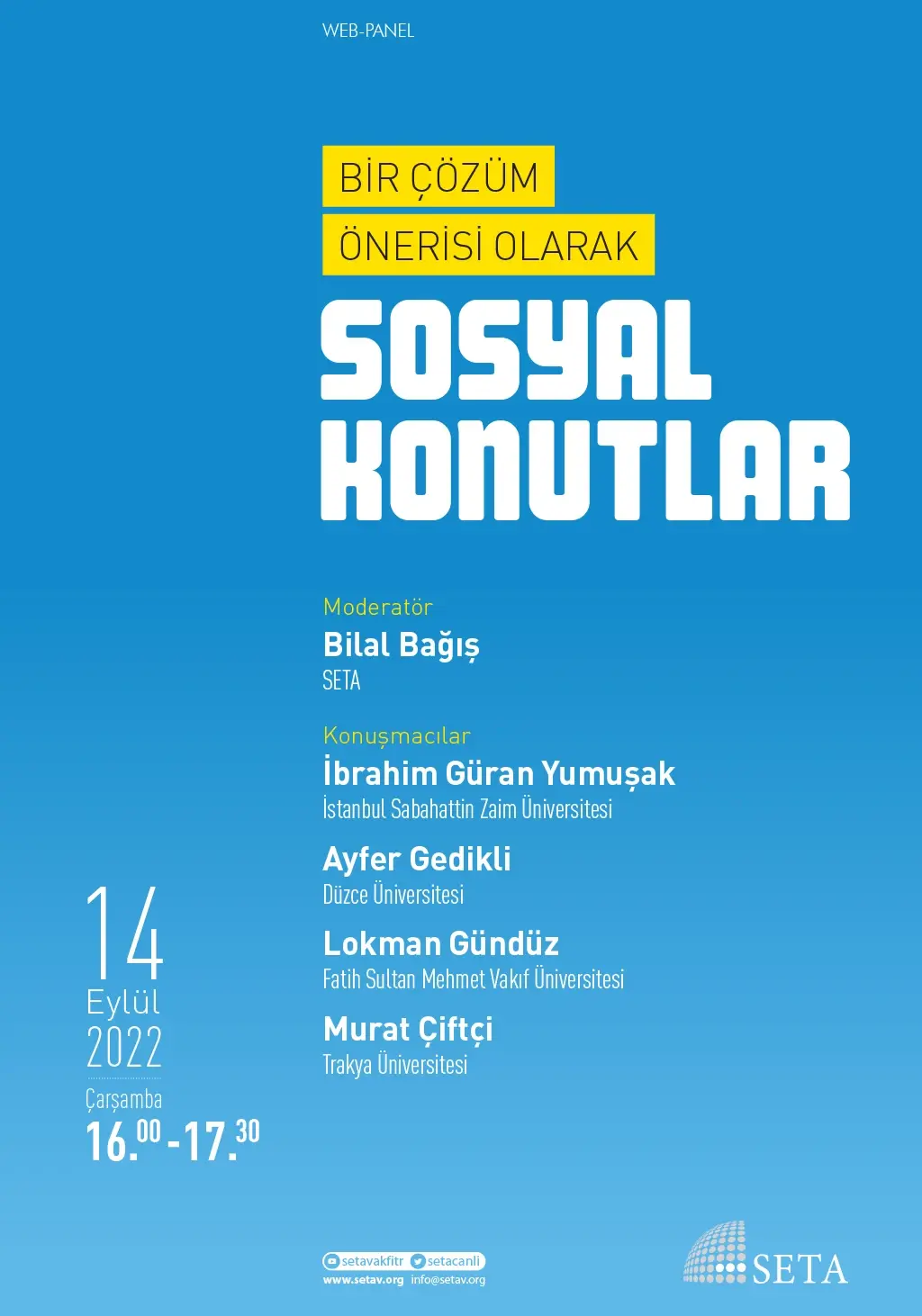 Web Panel: Bir Çözüm Önerisi Olarak Sosyal Konutlar