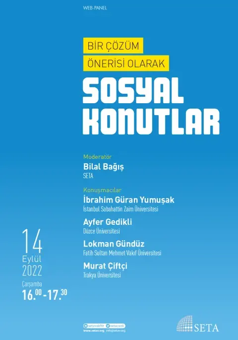 Web Panel: Bir Çözüm Önerisi Olarak Sosyal Konutlar