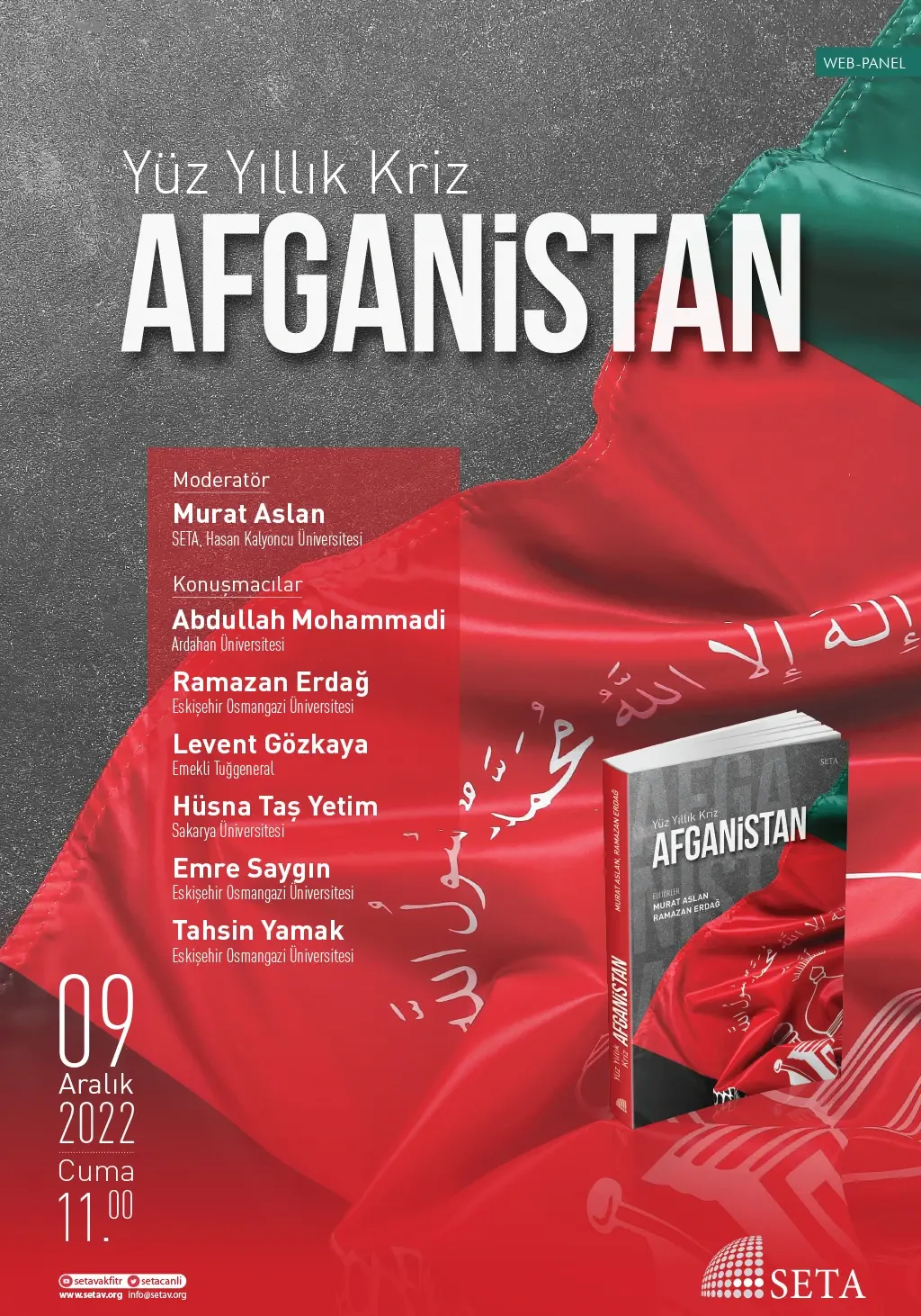 Web Panel & Kitap Tanıtımı: Yüzyıllık Kriz | Afganistan