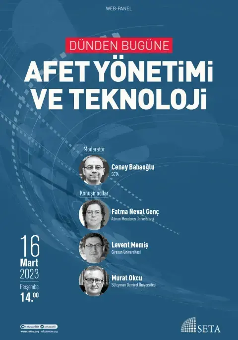 Web Panel: Dünden Bugüne Afet Yönetimi ve Teknoloji