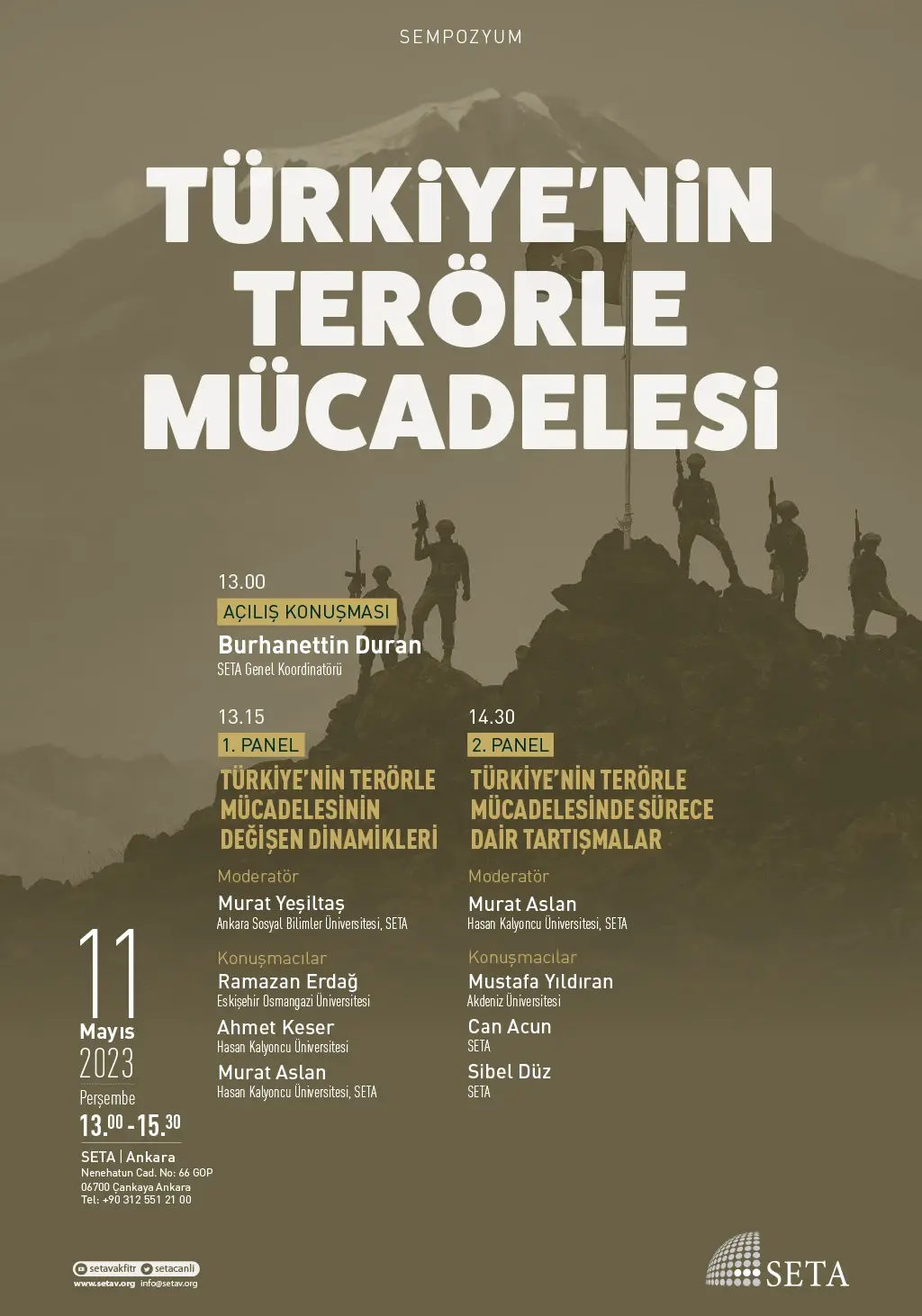 Sempozyum: Türkiye’nin Terörle Mücadelesi