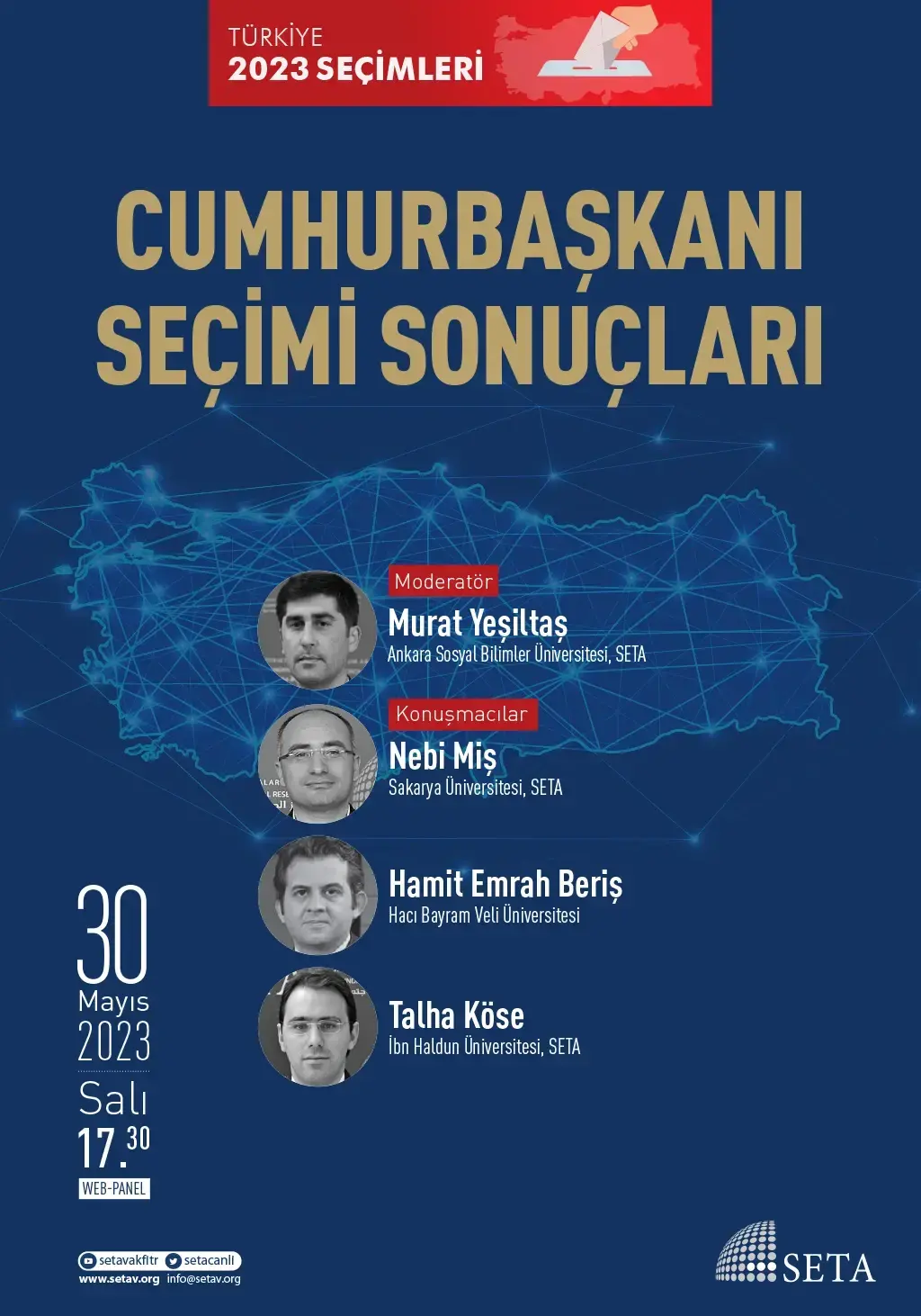 Web Panel: Cumhurbaşkanı Seçimi Sonuçları