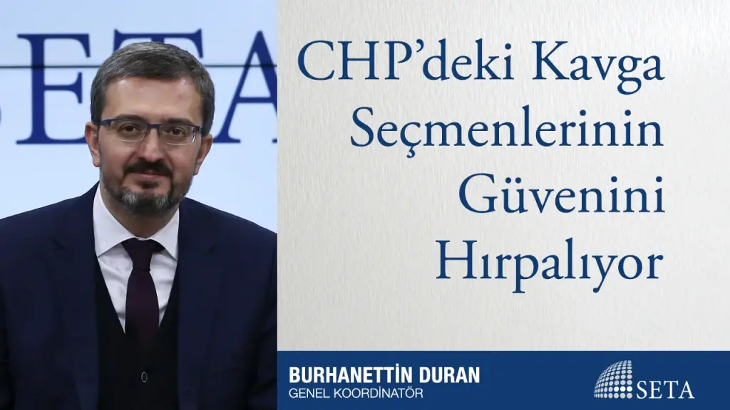CHP’deki Kavga Seçmenlerinin Güvenini Hırpalıyor