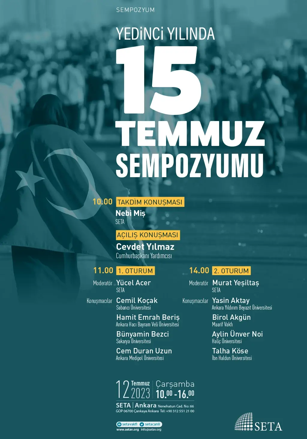 Yedinci Yılında 15 Temmuz Sempozyumu