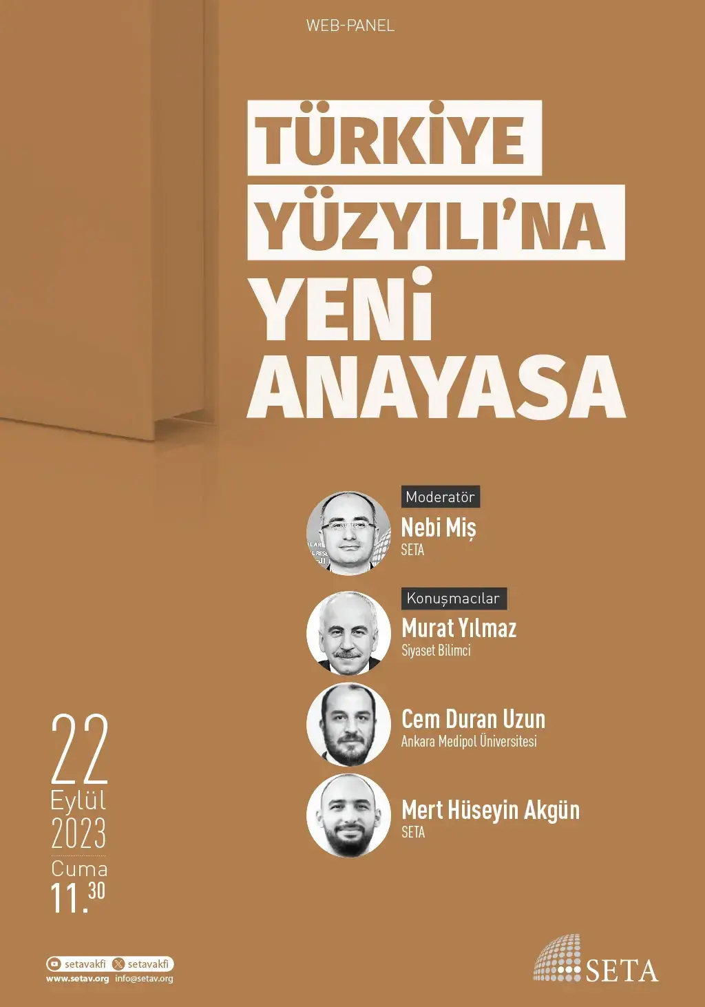 Web Panel: Türkiye Yüzyılı’na Yeni Anayasa