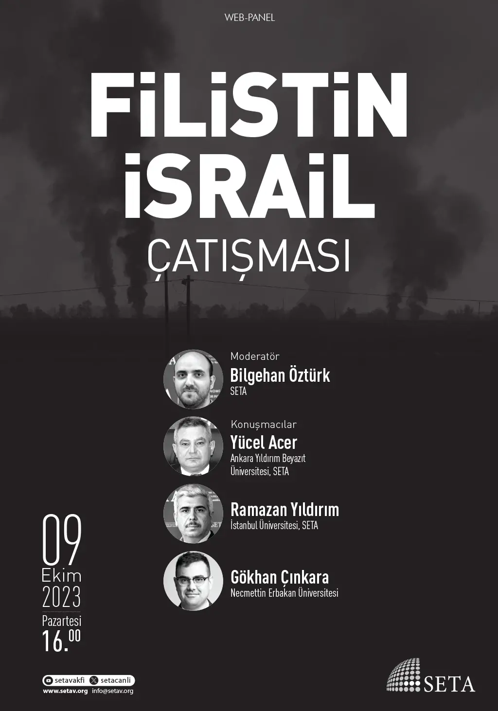 Web Panel: Filistin - İsrail Çatışması