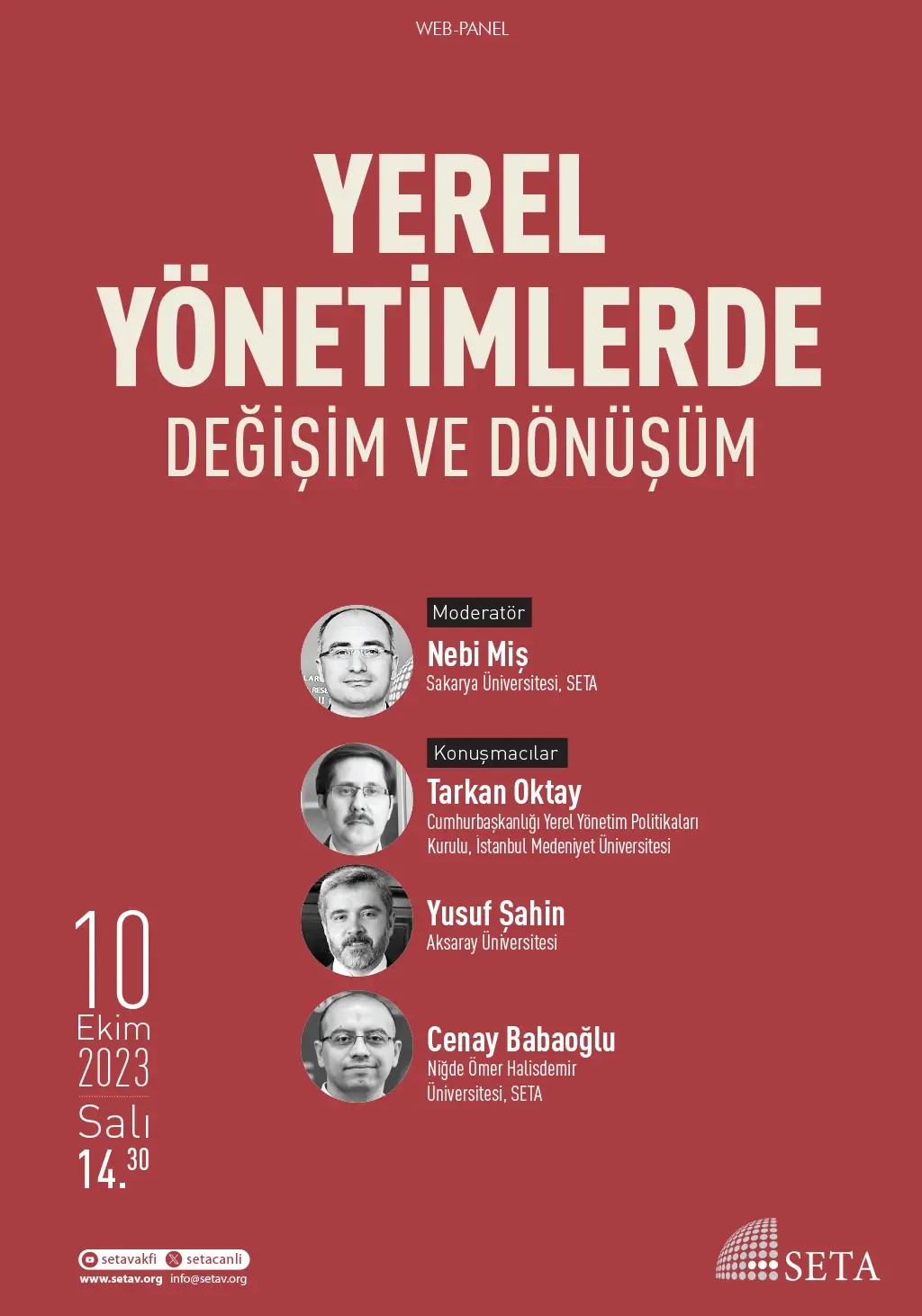Web Panel: Yerel Yönetimlerde Değişim ve Dönüşüm