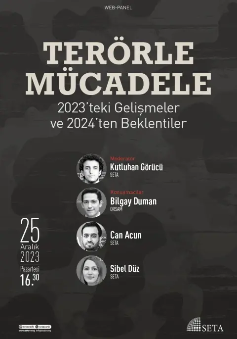 Web Panel: Terörle Mücadele | 2023’teki Gelişmeler ve 2024’ten Beklentiler