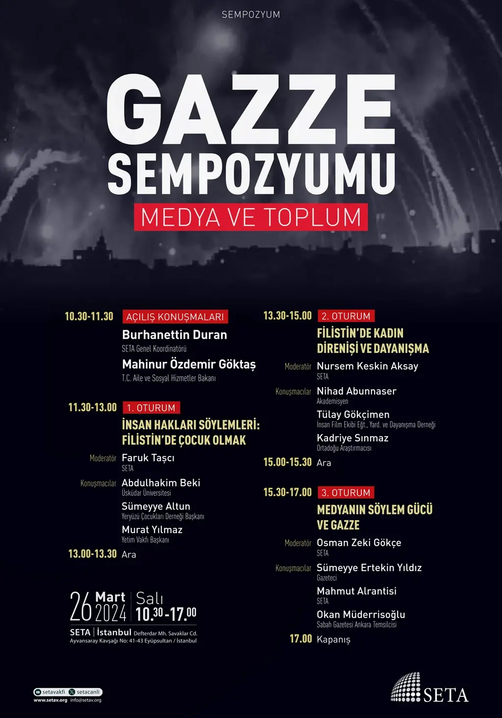 Gazze Sempozyumu | Medya ve Toplum