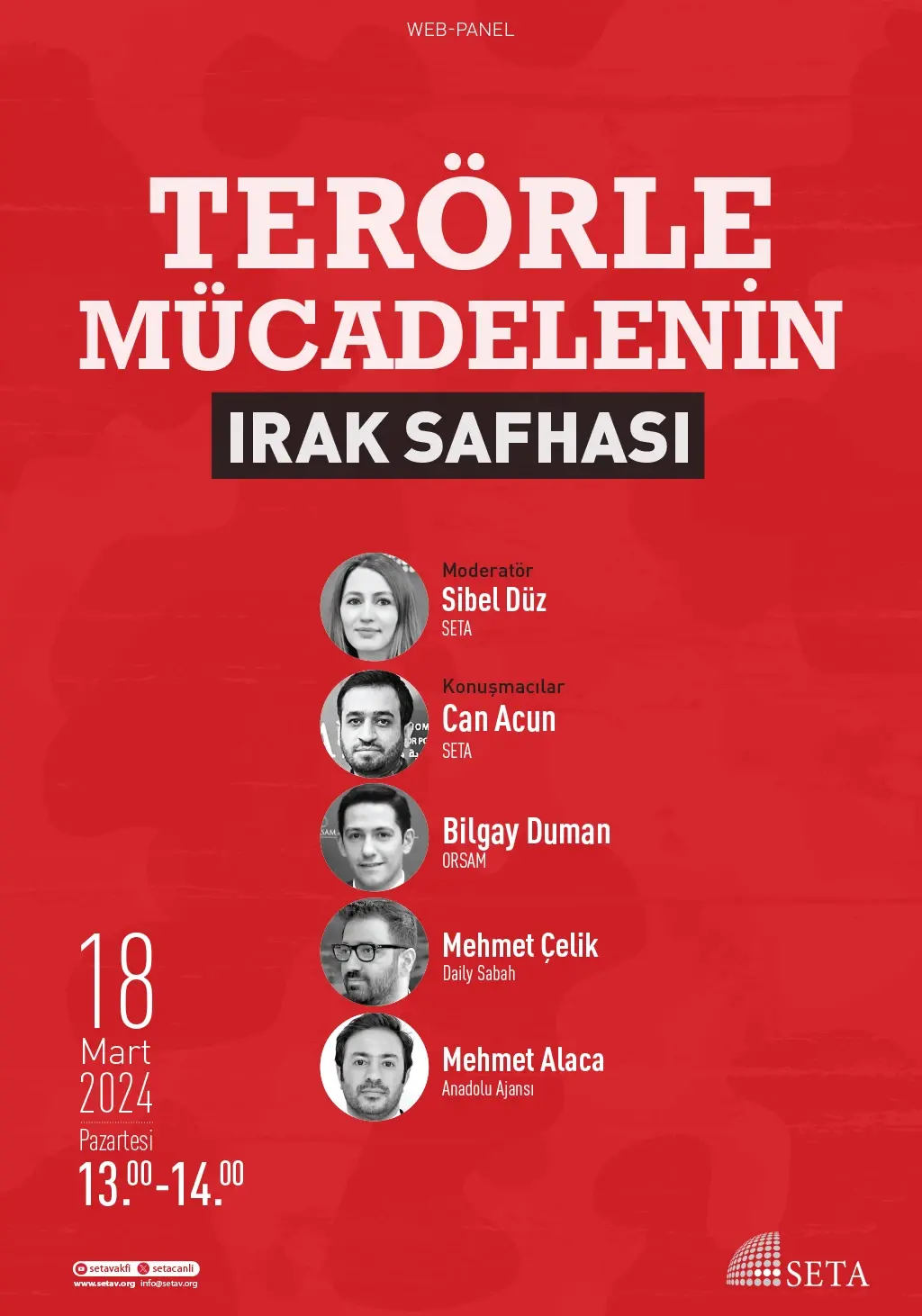 Web Panel: Terörle Mücadelenin Irak Safhası