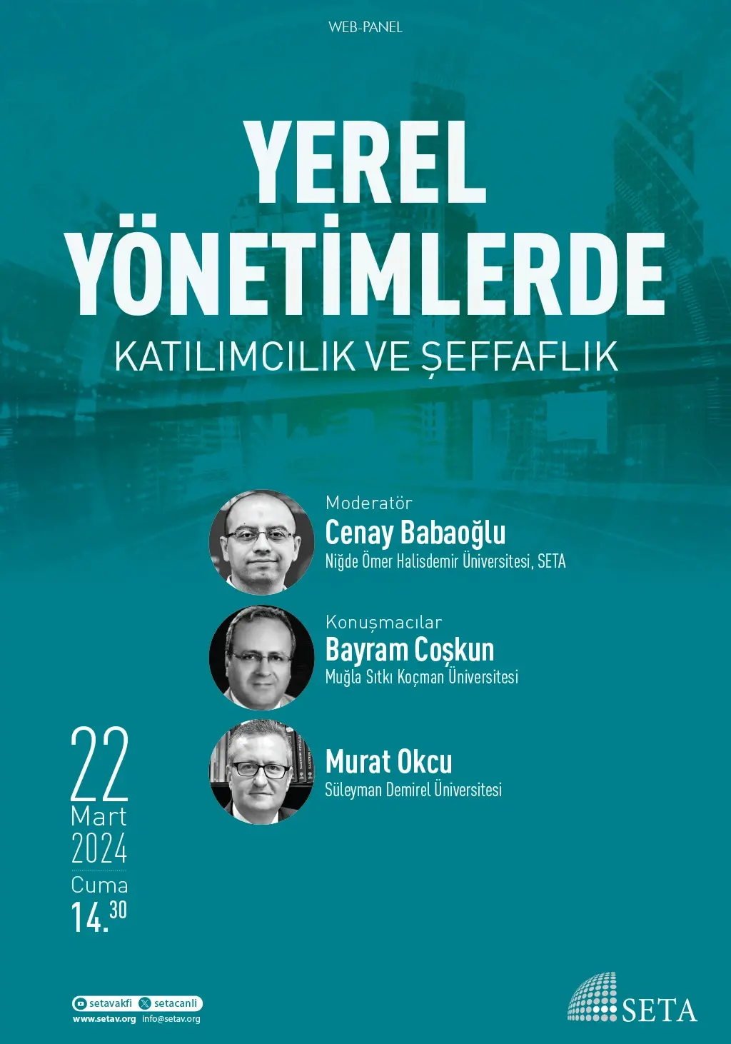Web Panel: Yerel Yönetimlerde Katılımcılık ve Şeffaflık