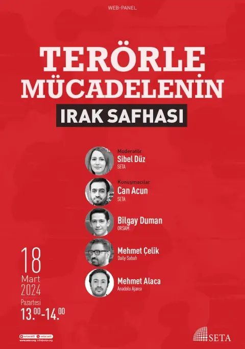 Web Panel: Terörle Mücadelenin Irak Safhası