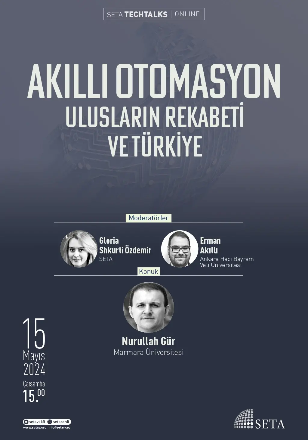 SETA TECHTALKS: Akıllı Otomasyon | Ulusların Rekabeti ve Türkiye