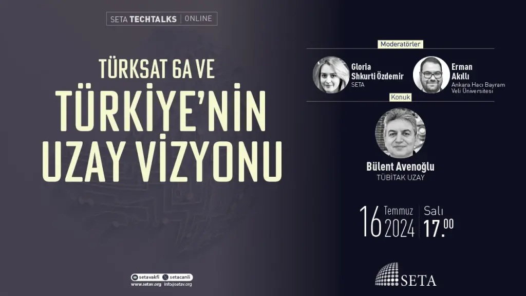 SETA TechTalks: Türksat 6A ve Türkiye’nin Uzay Misyonu