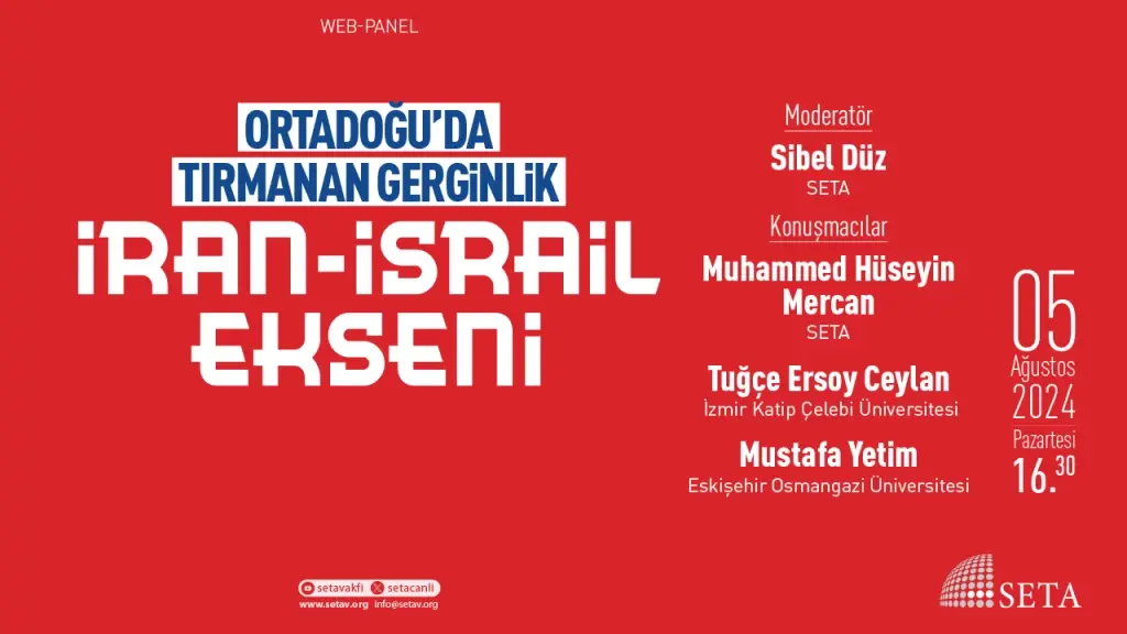 Web Panel: Ortadoğu’da Tırmanan Gerginlik | İran-İsrail Ekseni