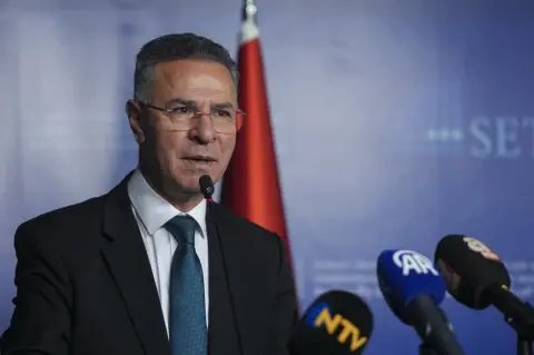 Filistin’in Ankara Büyükelçisi Faed Mustafa, “Tüm Dünya İki Devletli Çözümü Konuşurken İsrail, Bu Çözümü Yok Etmeye ve Katletmeye Çalışmaktadır.”