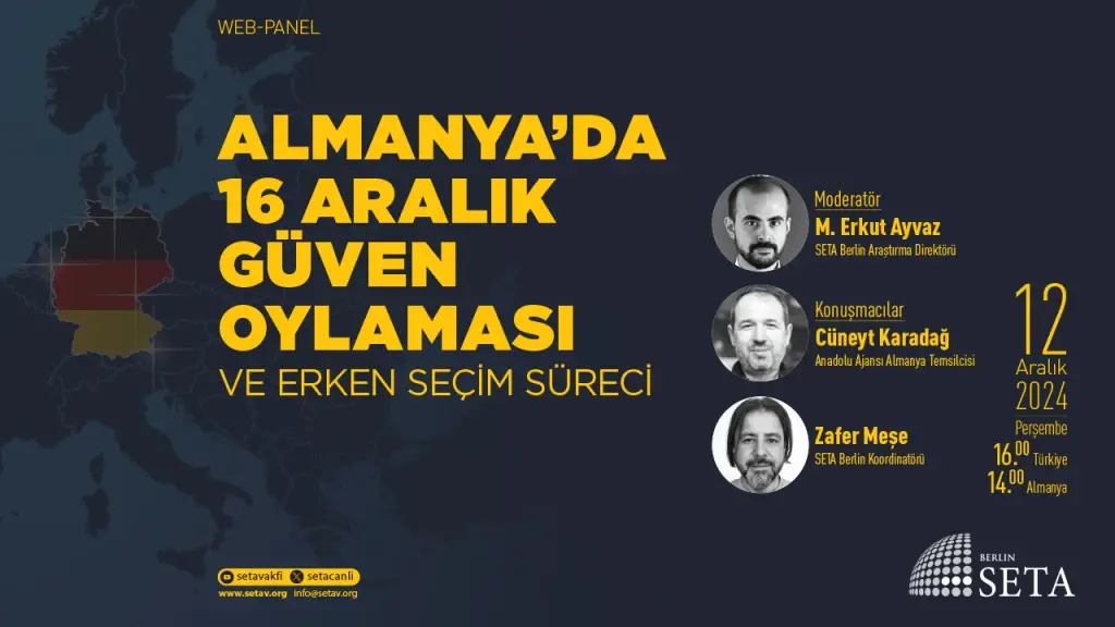 Web Panel: Almanya’da 16 Aralık Güven Oylaması ve Erken Seçim Süreci