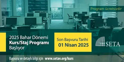 SETA 2025 Bahar Dönemi Kurs/Staj Programı Başlıyor