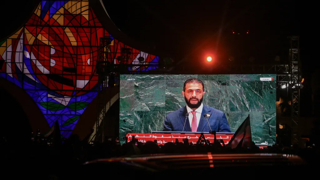 Suriye halkı, Şara'nın BM'deki konuşmasını meydanlarda kutladı