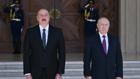 İlham Aliyev - Vladimir Putin Bakü'de görüştü