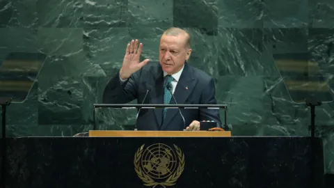Cumhurbaşkanı Erdoğan, Birleşmiş Milletler 80. Genel Kurulu'na hitap etti