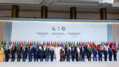 Cumhurbaşkanı Erdoğan, İslam İşbirliği Teşkilatı-Arap Ligi Olağanüstü Zirvesine katıldı