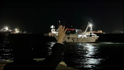Libya'dan 'Ömer Muhtar' gemisi Küresel Sumud Filosu'na katılmak üzere yola çıktı