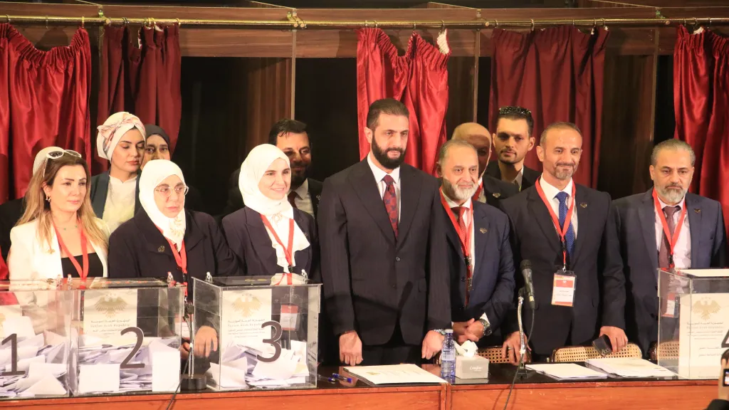 Cumhurbaşkanı Şara, Halk Meclisi seçim sürecini yerinde takip etti