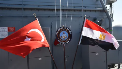 Türkiye-Mısır Dostluk Denizi-2025 Tatbikatı seçkin gözlemci günü yapıldı
