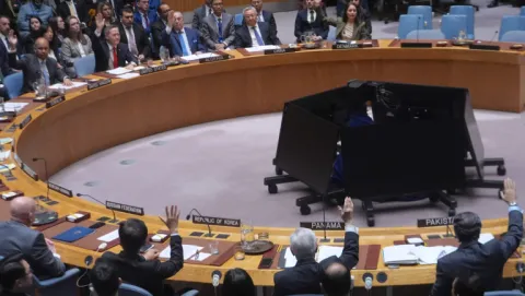 BMGK'den, Gazze'de 'Uluslararası İstikrar Gücü'nün görev yapmasını öngören ABD tasarısına onay