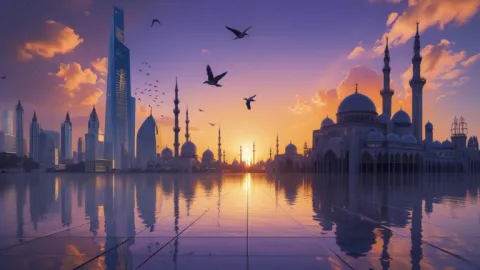 Cinematic City and Religious Blend
