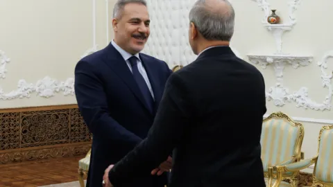 Dışişleri Bakanı Fidan - İran Cumhurbaşkanı Pezeşkiyan
