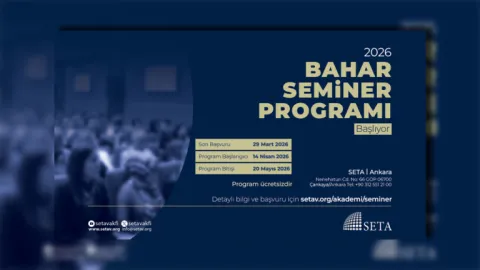 SETA 2026 Bahar Dönemi Seminer Programı Başlıyor