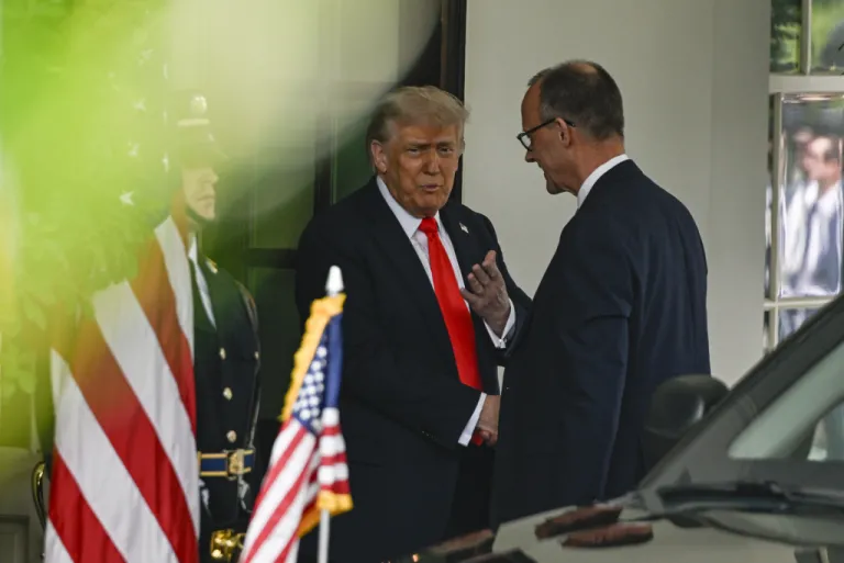 ABD Başkanı Trump, Almanya Başbakanı Merz ile görüştü