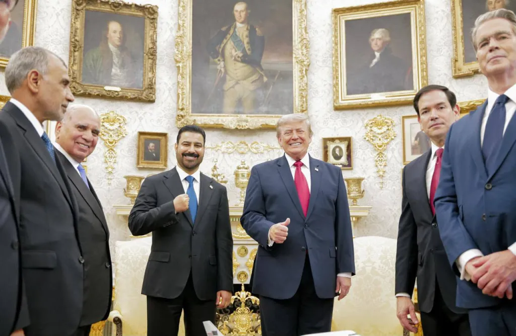 ABD Başkanı Donald Trump, Beyaz Saray'da Irak Başbakanı Zeydi ile görüştü