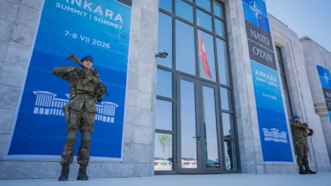 Ay Yıldız Karargahı kapılarını basın mensuplarına açtı