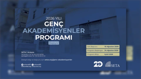 SETA Genç Akademisyenler Programı Başlıyor