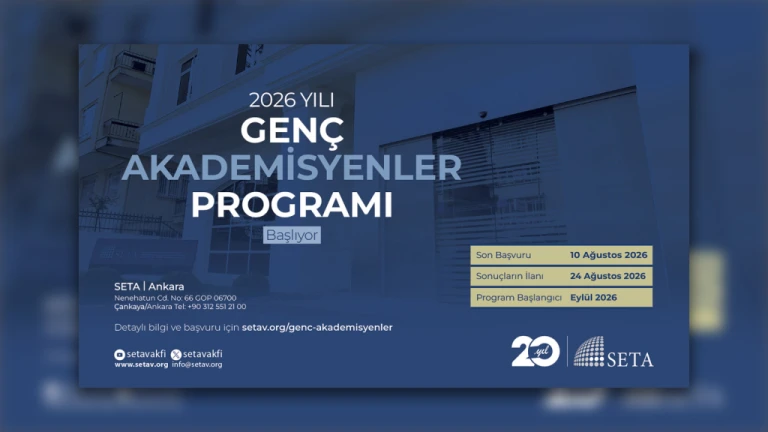 SETA Genç Akademisyenler Programı Başlıyor