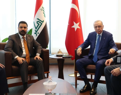 Cumhurbaşkanı Erdoğan, Irak Başbakan ez-Zeydi ile görüştü