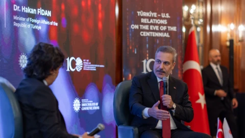 Dışişleri Bakanı Fidan, New York'ta '100. Yıla Girerken Türkiye-ABD İlişkileri' Paneli'nde konuştu